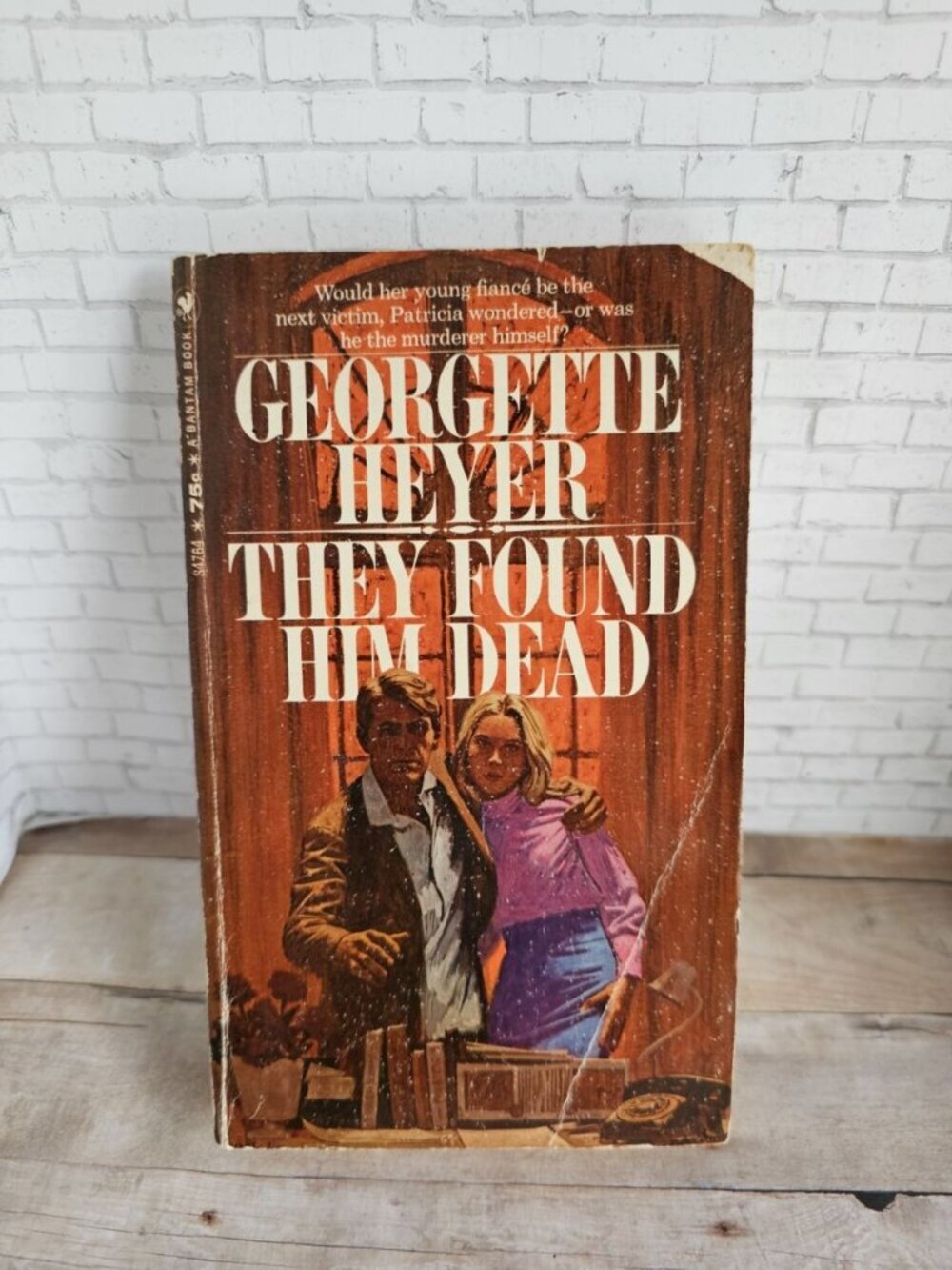 Georgette Heyer They Found Him Dead 1970 Bantam Mystery Vintage Paperback